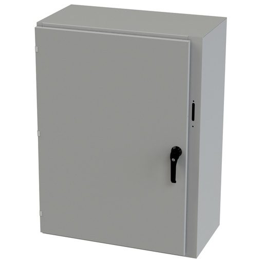 [SCE-42SA3216LPPL] NEMA Metal Enclosure, External Wall Mounting, Single Door, 42x31x16