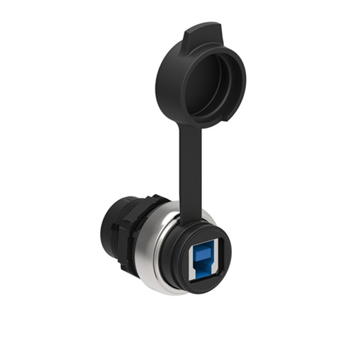 [LPCD05] Waterproof USB Connector with Cap, 3.0, B-A Connection LPCD05