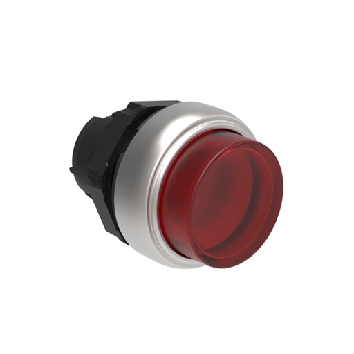 [LPCQL204] Illuminated Push On Push Off Button Swtitch, Extended, RED, 22mm