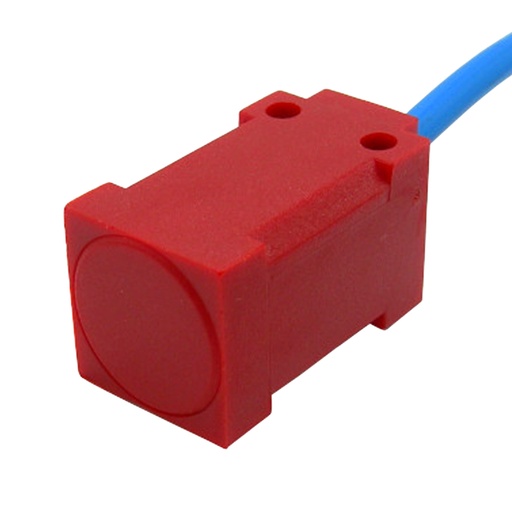 [SIP000121] 5mm End Sensing inductive proximity sensor, Unshielded, 5-30 VDC, pre-wired with 2 meter cable, 17x17x28mm
